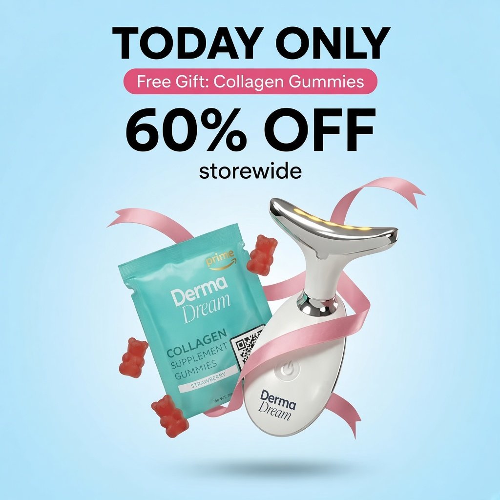 MyoGlow Derma Dream Device + Free Collagen Gummies